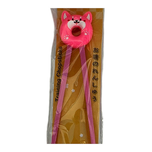 Pink Dog Head Chopstick - processed