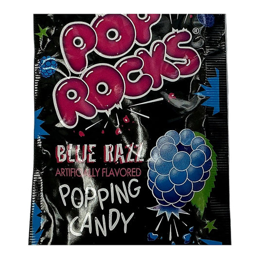 Pop Rocks Blue Razz Popping Candy - processed