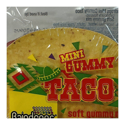 Raindrops Mini Gummy Taco - processed
