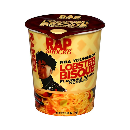 Rap snacks Lobster Bisque ramen noodles - processed
