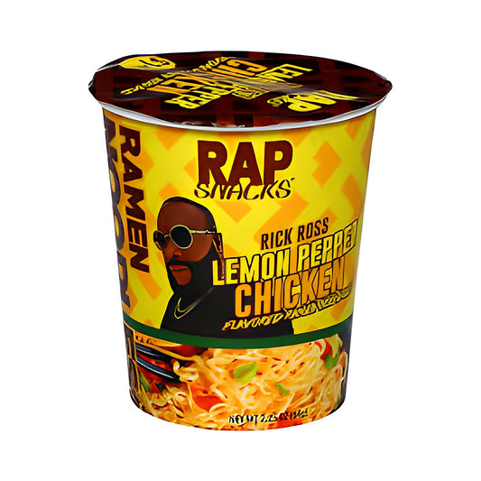 Rap Snacks Rick Ross Lemon Pepper Chicken Ramen Noodles - processed