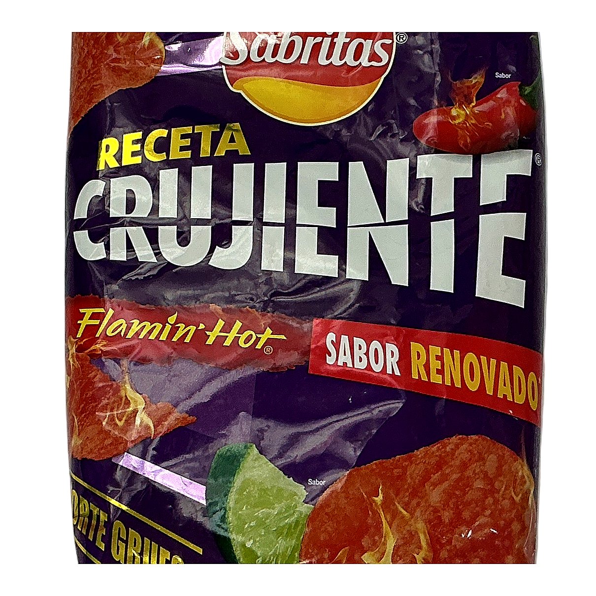 Sabritas Crujiente Flamin Hot - processed