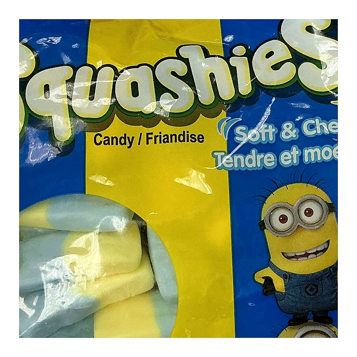 Squashies Banana Blueberry Flavor - processed