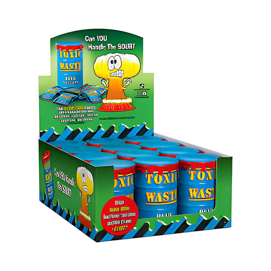 Toxic waste blue - processed
