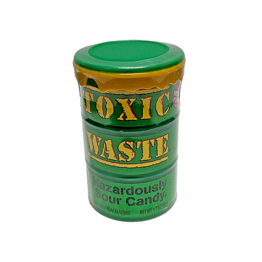 Toxic Waste Sour Candy Color Drums - processed