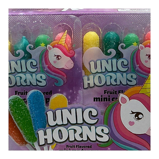 Unic Horns mini candy pops - processed