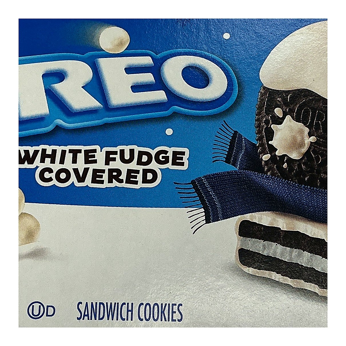 Oreo White Fudge Covered - processed