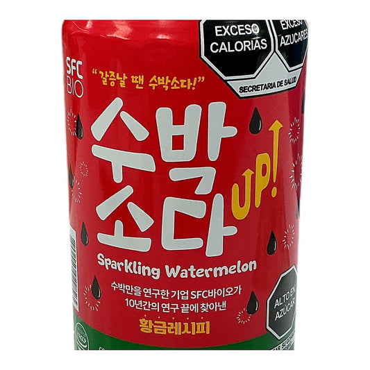 Up watermelon sparkling water - processed