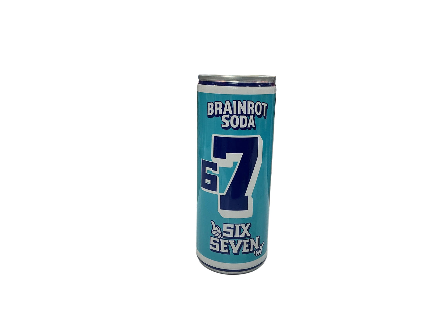 Brainrot six seven blue can