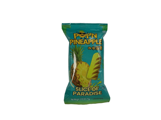 Pineapple Flavored Popsicle