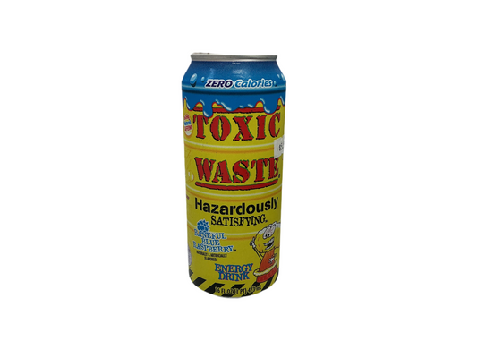 Toxic Waste Blue Raspberry Energy Drink