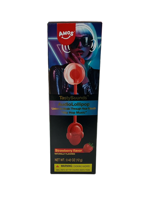 Audio Lollipop Strawberry Flavor (Hip Hop Music)
