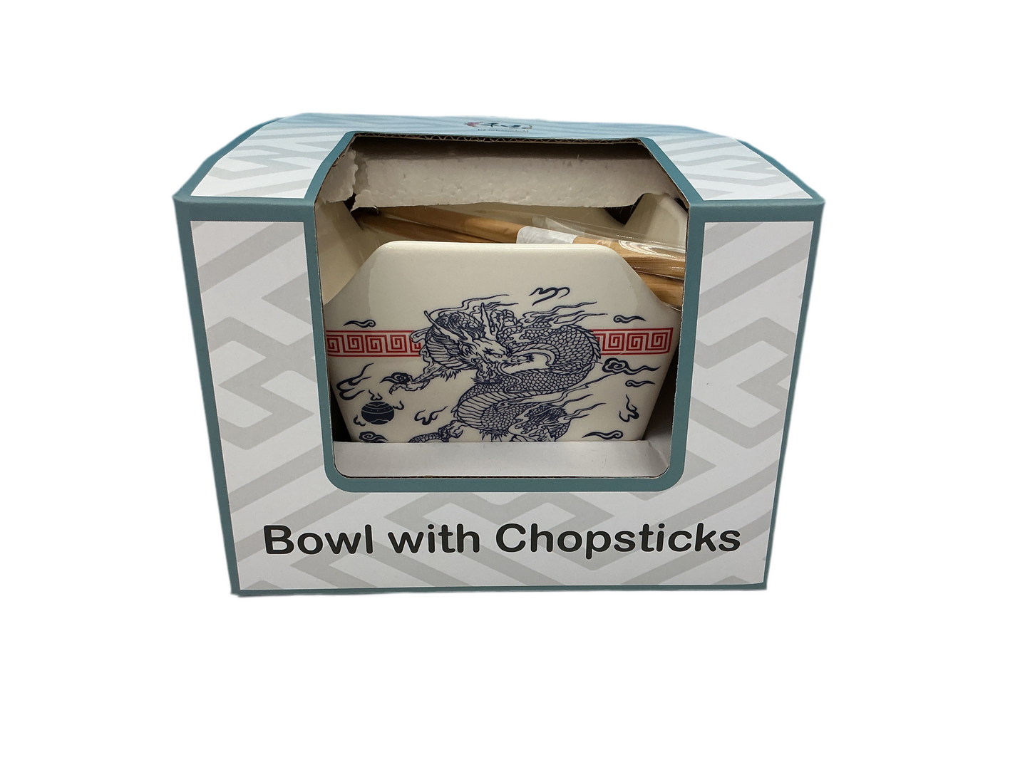 Dragon chopstick bowl