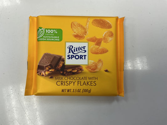 Ritter Sport Milk chocolate with Crispy Flakes