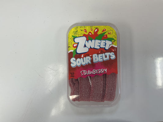 Zweet Sour Belts Strawberry