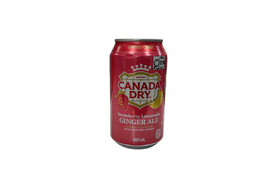 Canada Dry strawberry lemonade ginger ale