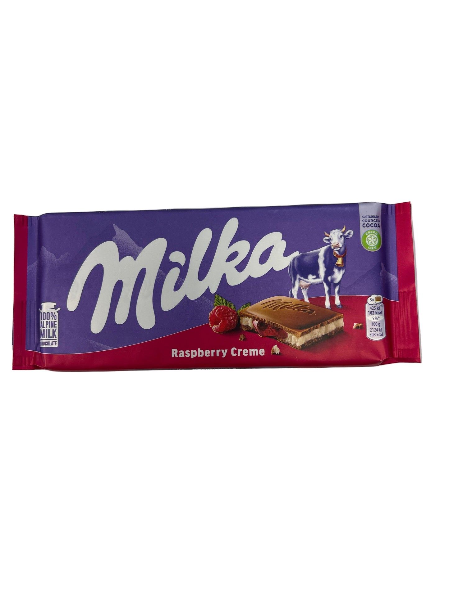 Milka Raspberry Creme 100g