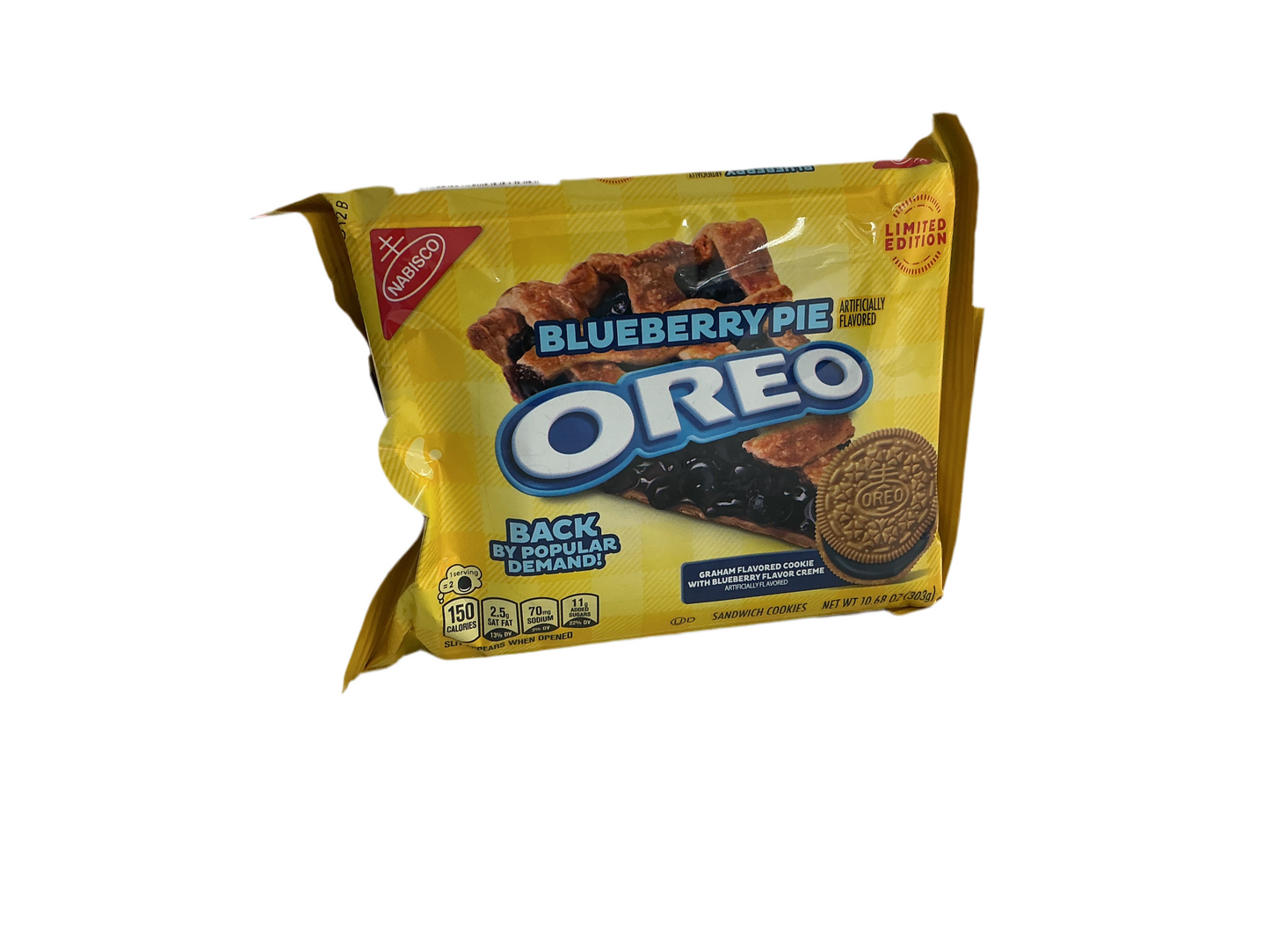 Oreo Blueberry Pie