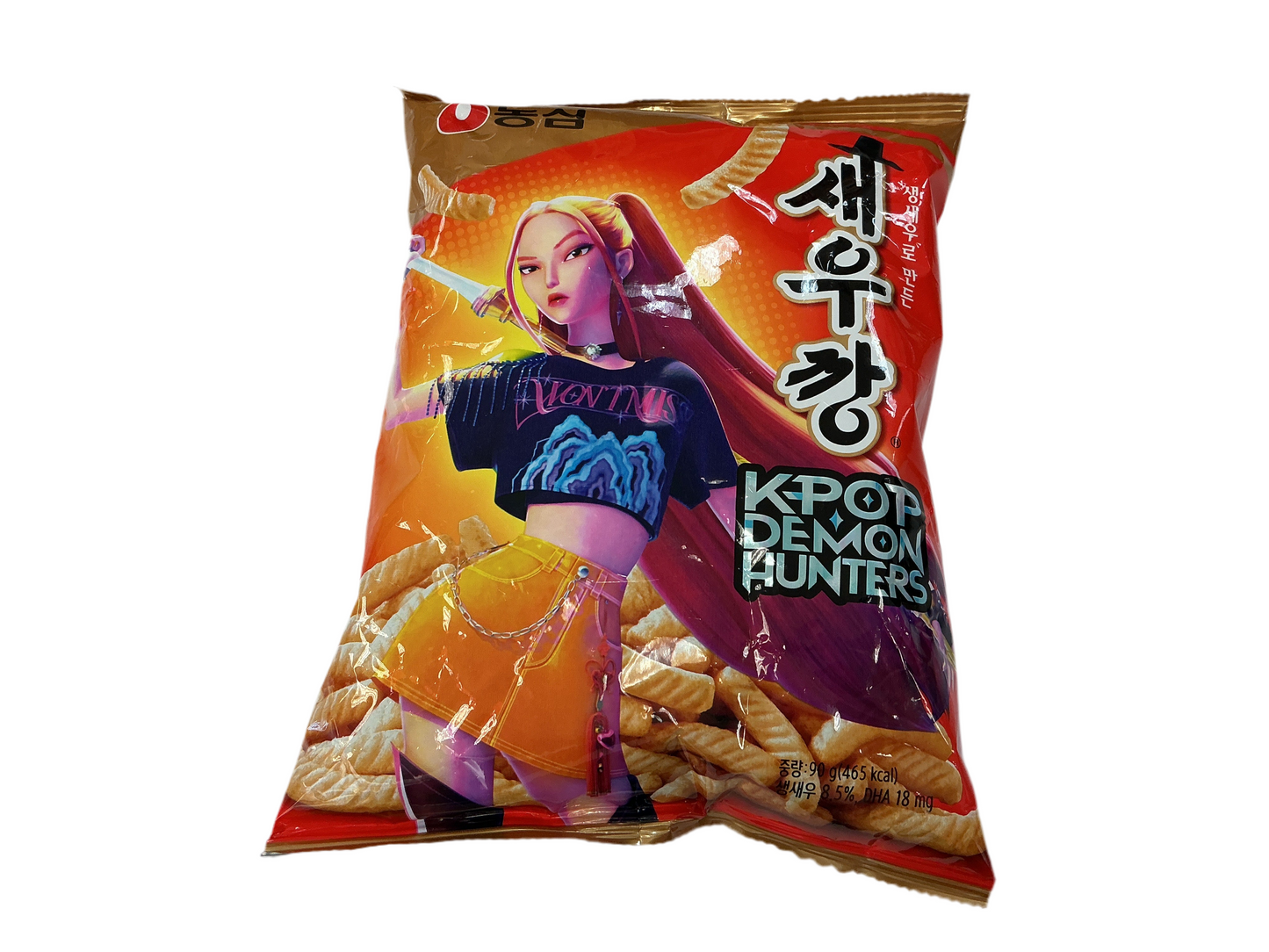 Nongshim Shrimp Crackers Original Flavor K-pop Demon Hunters Edition