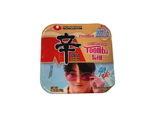 Toomba spicy & cream shin ramyun