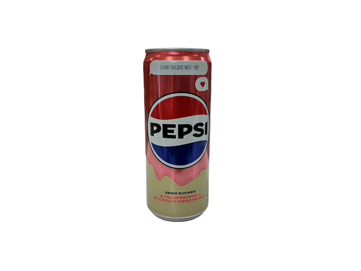 Pepsi strawberry n cream big can