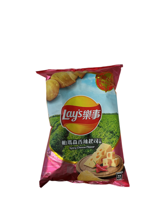 Lays spicy cheese flavor