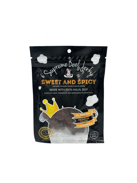 Supreme Beef Jerk Sweet and Spicy