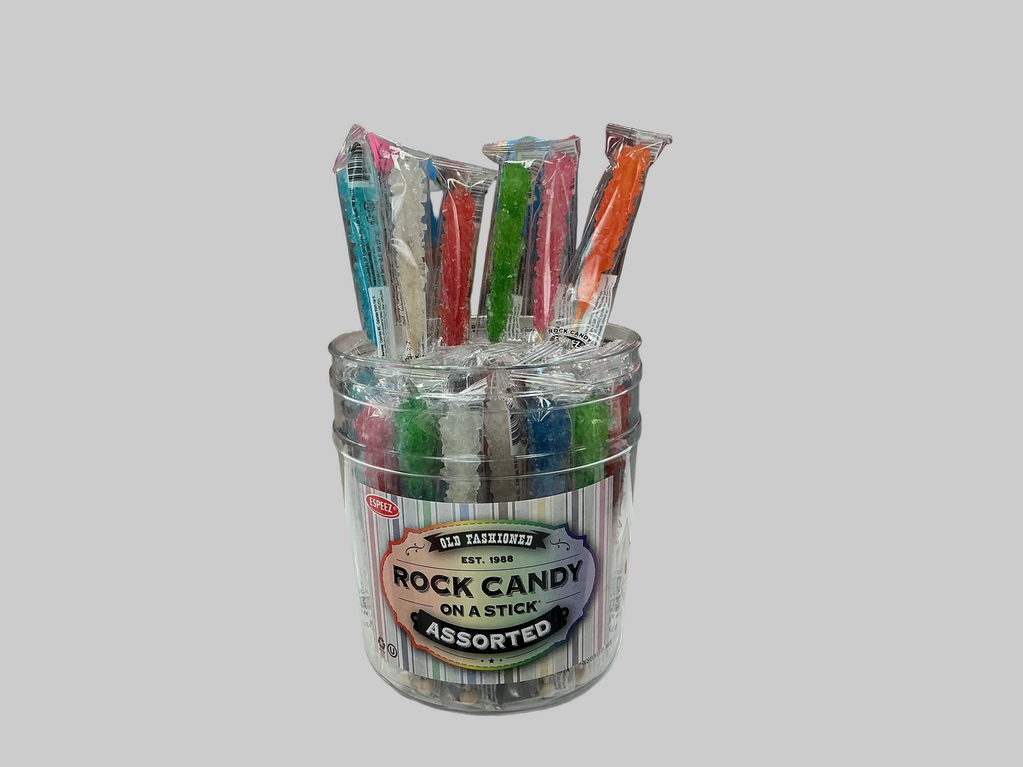 Rocky candy on a stick