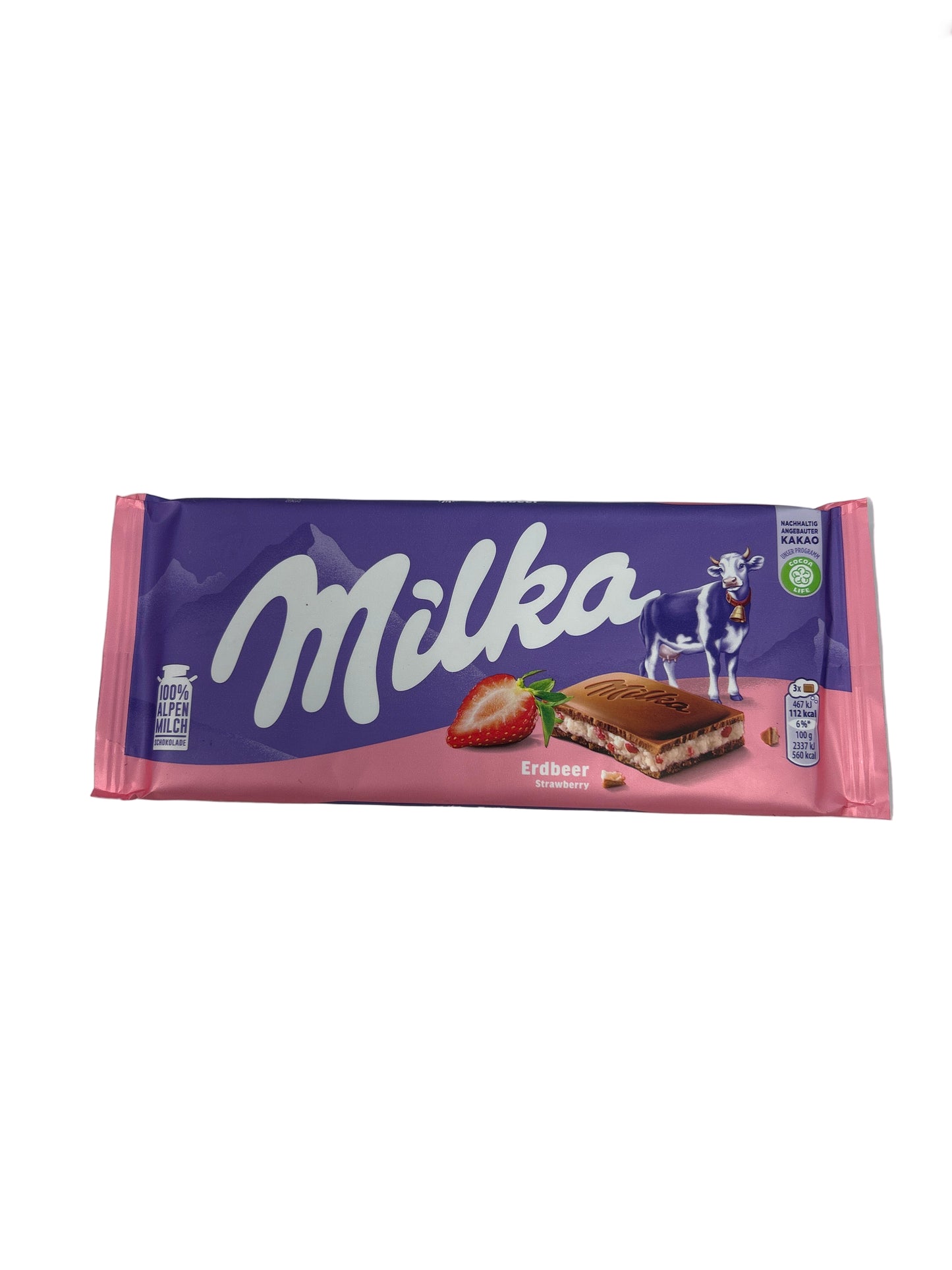 Milka Strawberry 100g