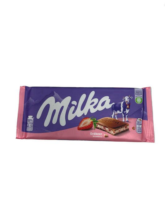 Milka Strawberry 100g