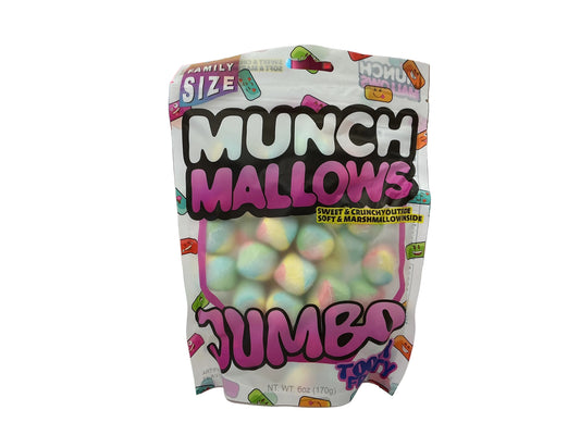 Munch mallows jumbo tooty frooty