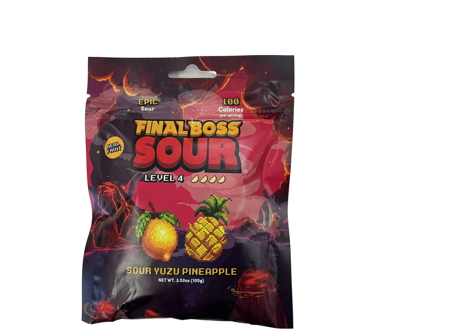 Final Boss Sour Yuzu Pineapple level 4