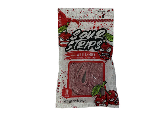 Sour Strip Wild Cherry