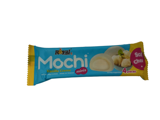 Royal family vanilla creme mochi