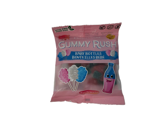 Gummy rush baby bottles