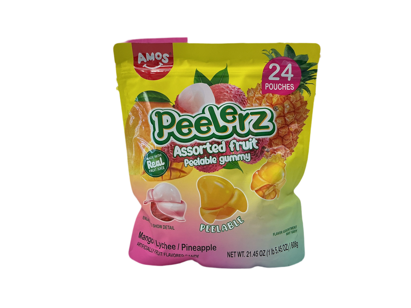Peelerz Assorted Fruit peelable gummy