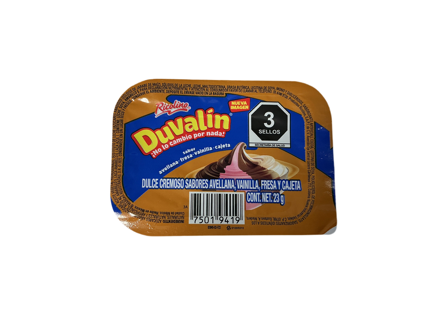 Duvalin hazelnut strawberry vanilla caretaker