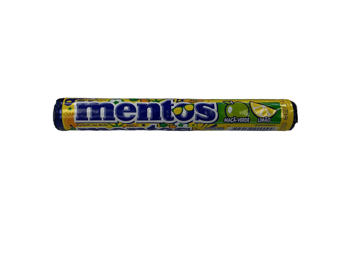 Mentos Brazil lime and green apple candy