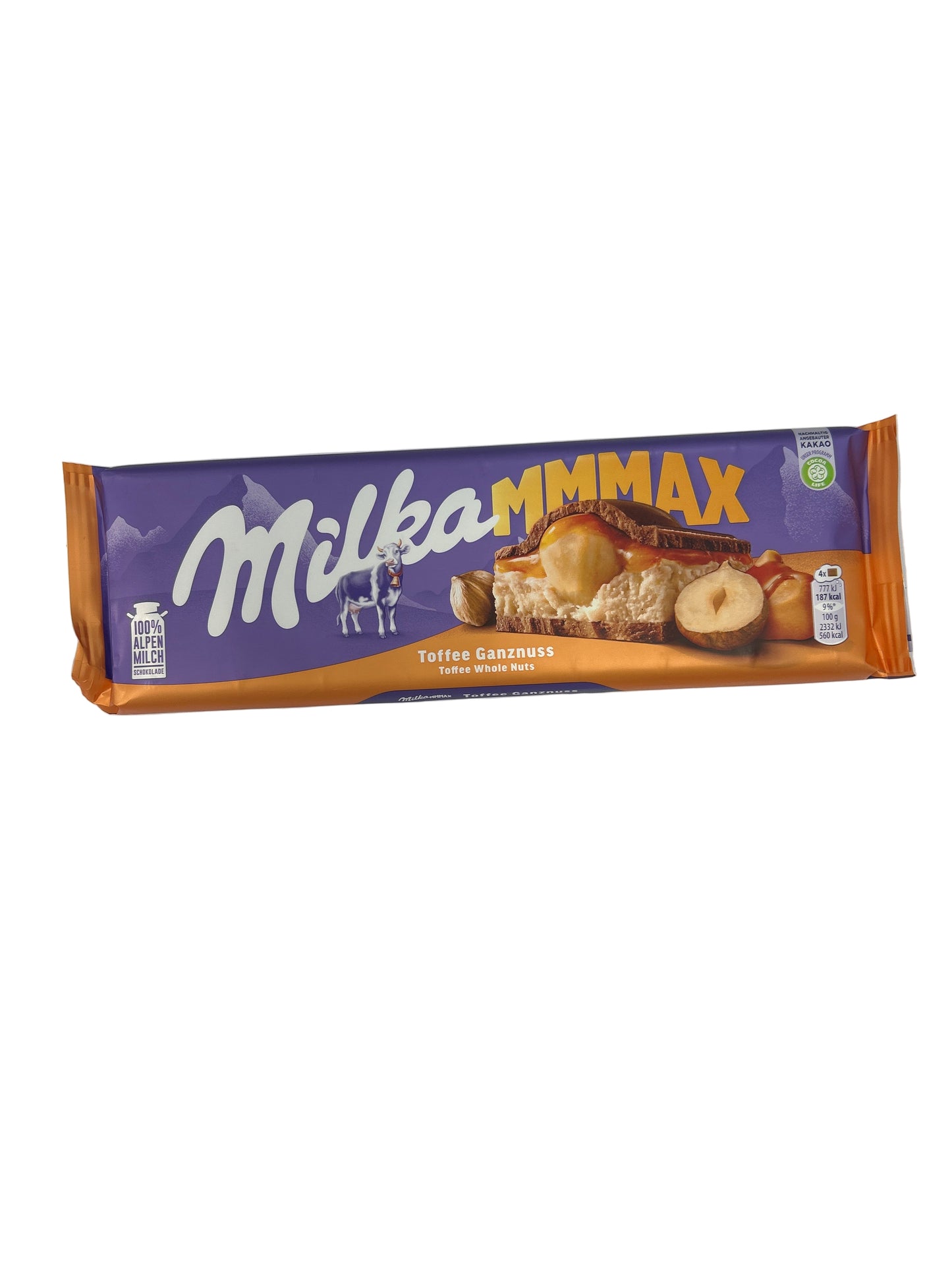 Milka Toffee Whole Nuts 300g