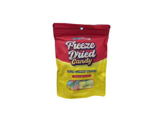 Freeze Dried Candy sour gummy worms