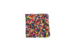 The crispery marshmallow rice treats rainbow sprinkles