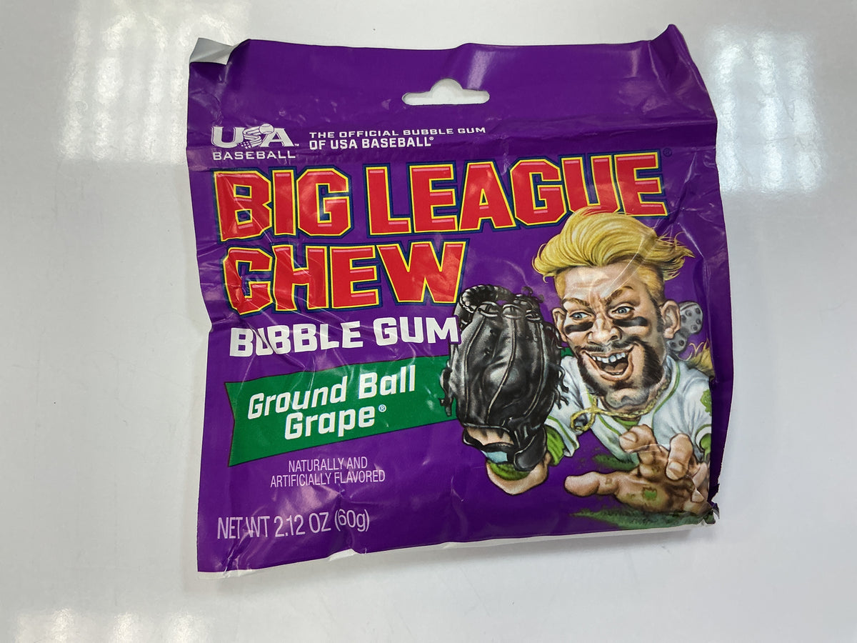 Big league bubble gum grapes