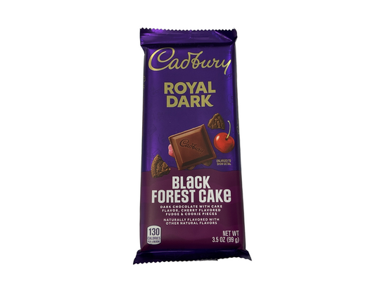 Cadbury Black Forest Cake Dark Chocolate Bar