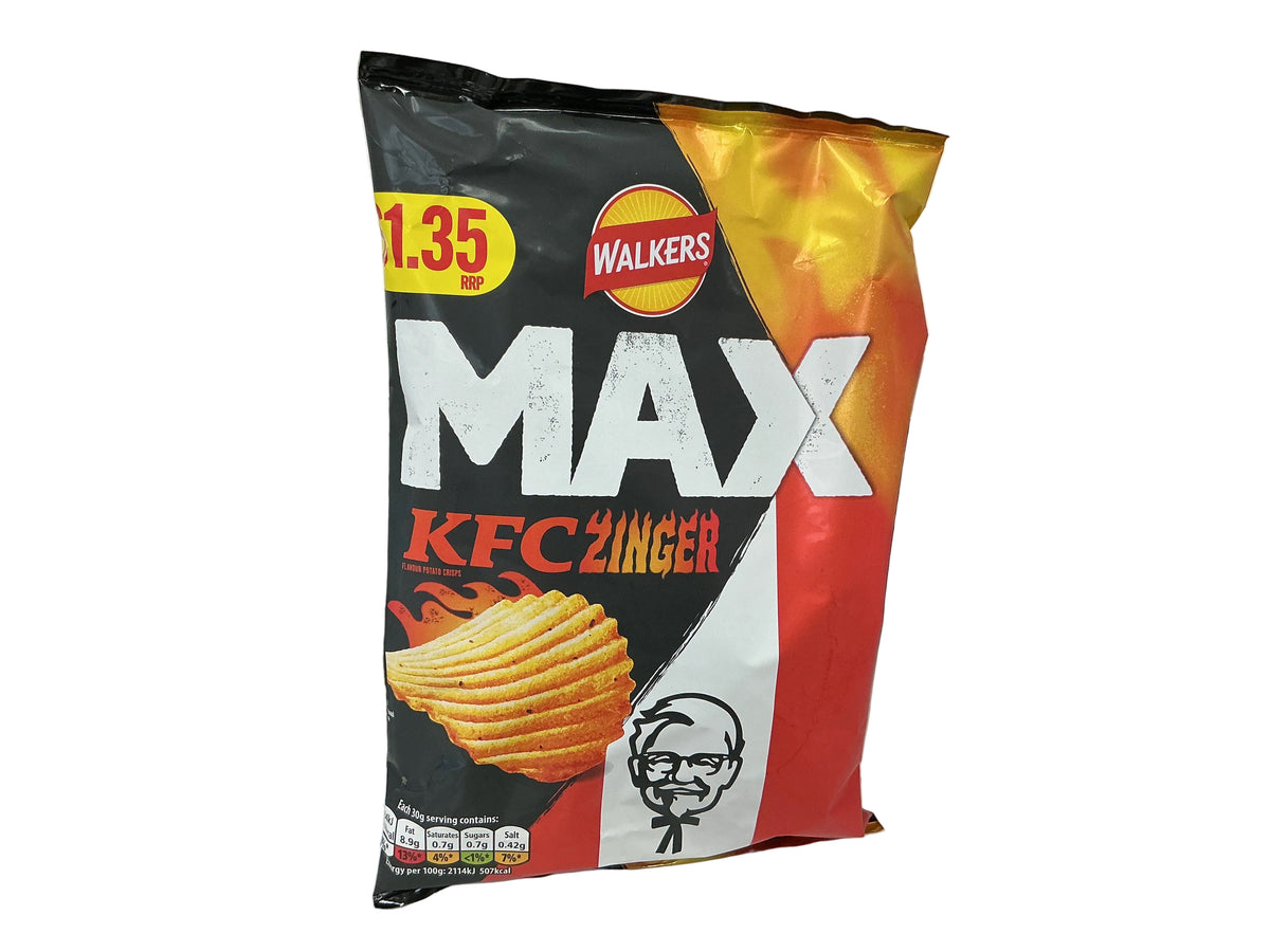 Walkers MAX KFC zinger