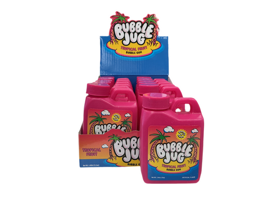 Bubble Jug Tropical Fruit Bubble Gum