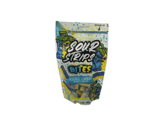 Sour Stripes Bites Bluerazz Lemonade