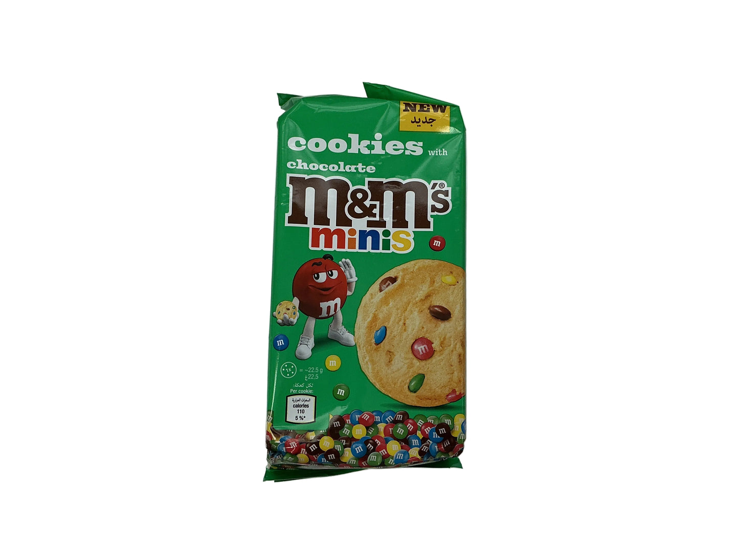 M&M Cookies with Chocolate Minis