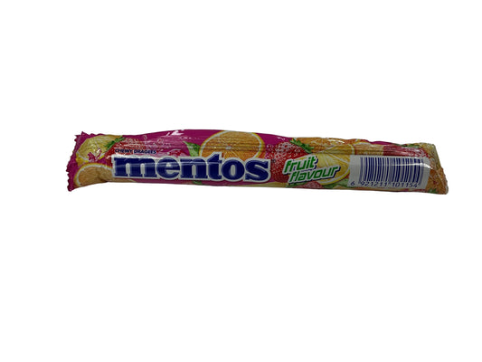 Mentos fruit flavored