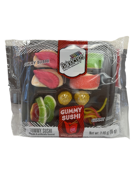 Raindrops Gummy Sushi