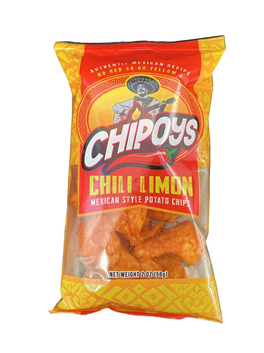 Chipoys Chili Limon Mexican Potato Chips